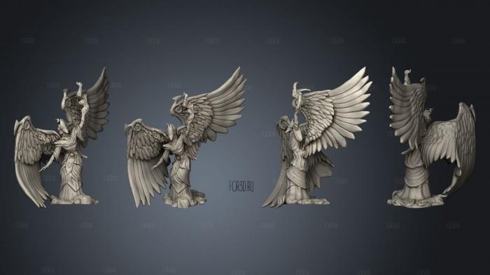 Dominion Angel Magic stl model for CNC