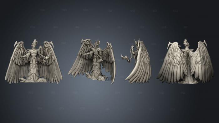 Ангел Владычества 3d stl модель для ЧПУ