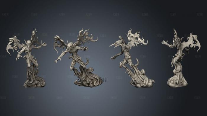 Dungeon Smoke Mephit stl model for CNC