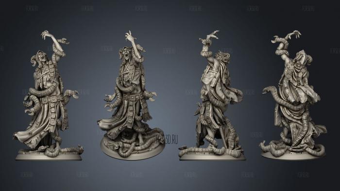 Enemy Lord Of Despair 25 mm stl model for CNC