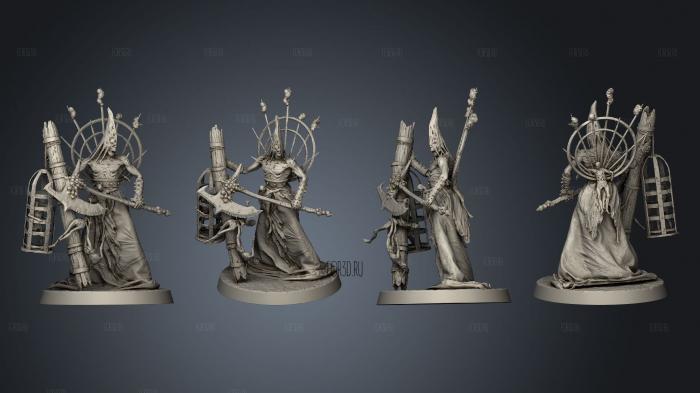 Executioner Axe Hand pose 02 001 stl model for CNC
