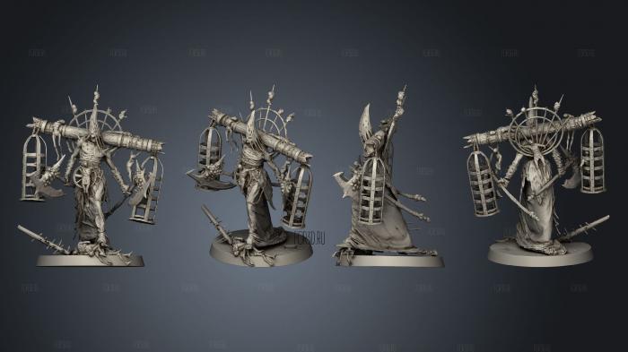 Executioner Axe Hand pose 02 002 stl model for CNC
