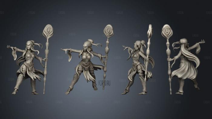 Foundry Quest Reaver Mage stl model for CNC
