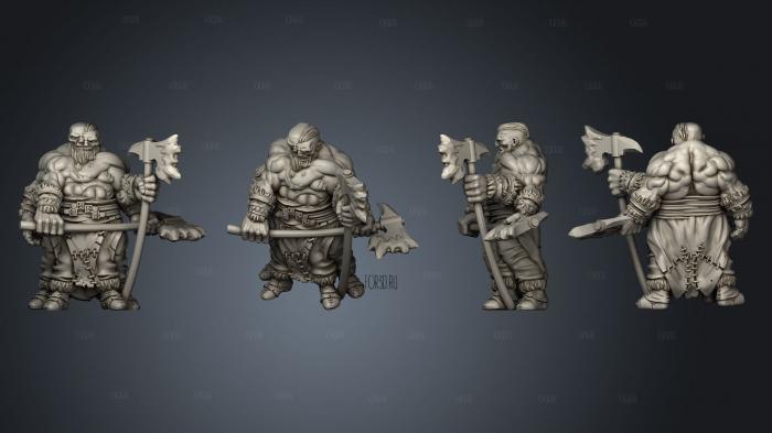 Frost Giant stl model for CNC