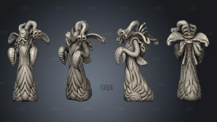 Great Race Of Yith stl model for CNC