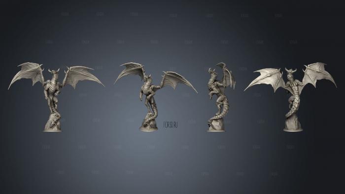 Heaven and Hell Cloud Dragon Young Complete stl model for CNC