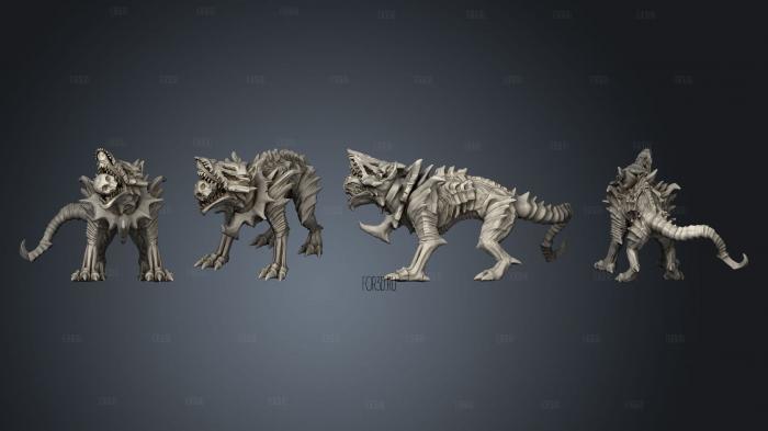 hounds of the wormhole hound 1 stl model for CNC