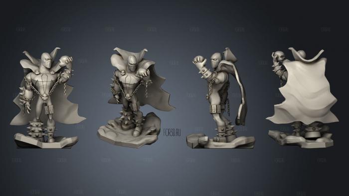 Infinity Spawn stl model for CNC