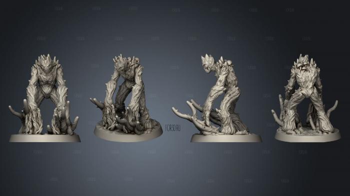 Into the Woods Tree Blight 2 stl model for CNC