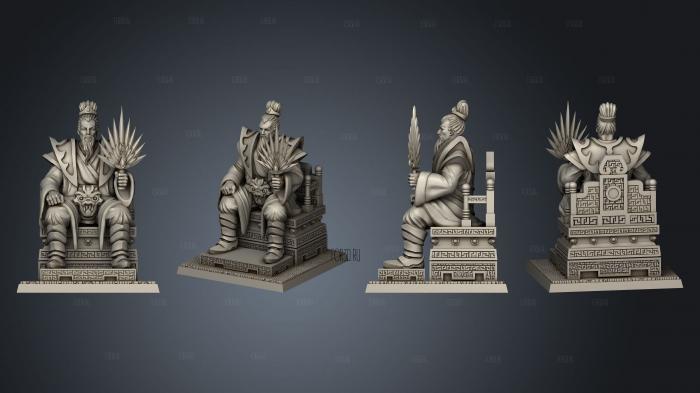 Jade Emperor Throne stl model for CNC