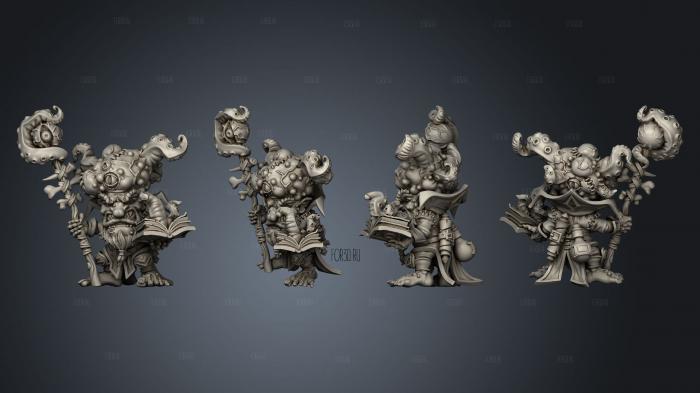Kabor Corruptor of the flesh stl model for CNC