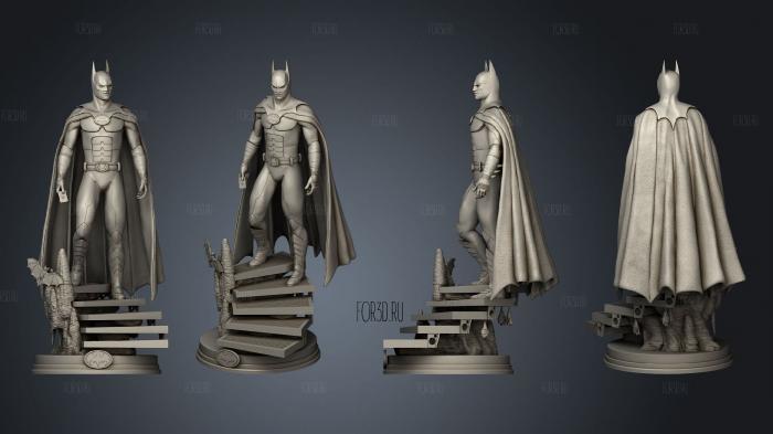 Keaton Batman stl model for CNC