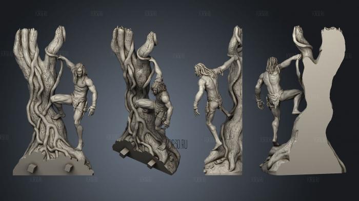 Lord Full With Tree stl model for CNC
