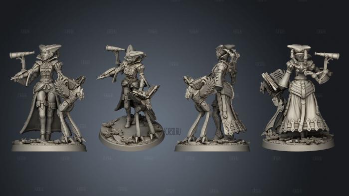 Mage Engineer stl model for CNC