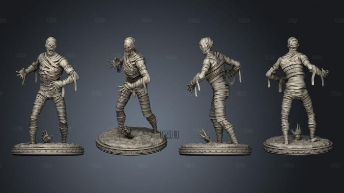 Masters Of Dungeons Quest Mummy stl model for CNC