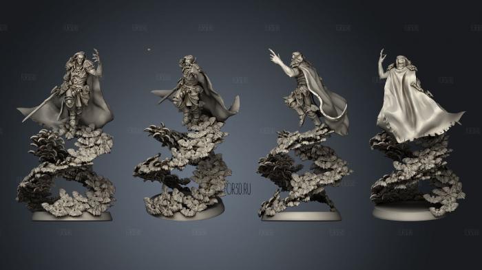 Night Lord stl model for CNC