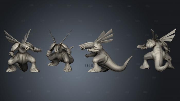 palkiaable pokemon 3d stl модель для ЧПУ