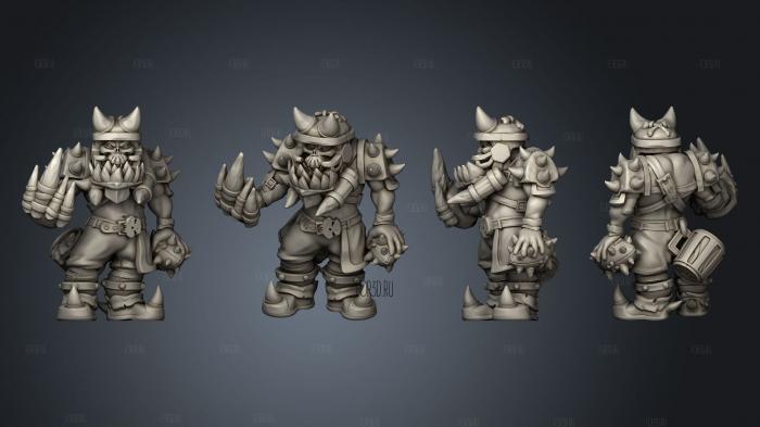 Pirate of the orc bay 07 stl model for CNC