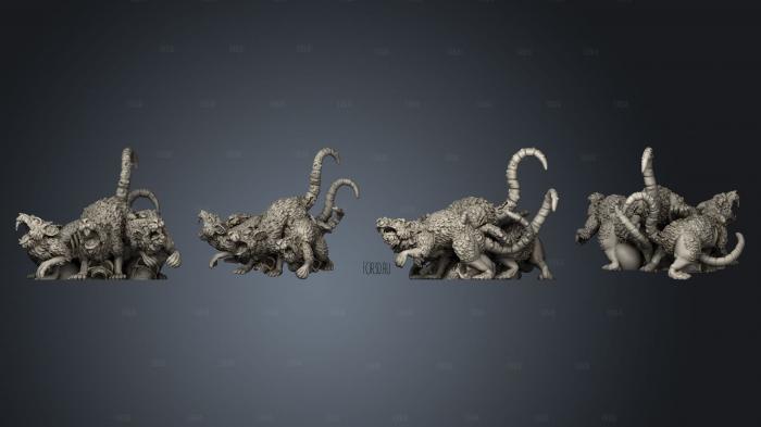 POX RODENT 2 stl model for CNC