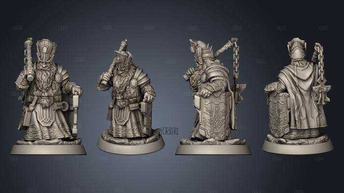 Priest Of Thor stl model for CNC