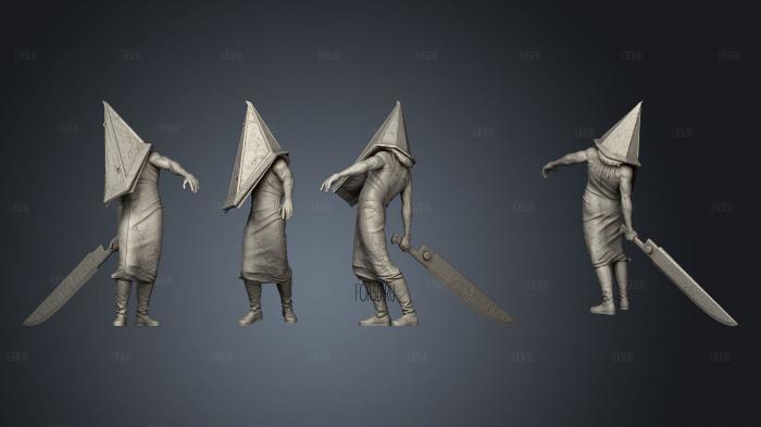Pyramid Head Silent Hill 3d stl модель для ЧПУ