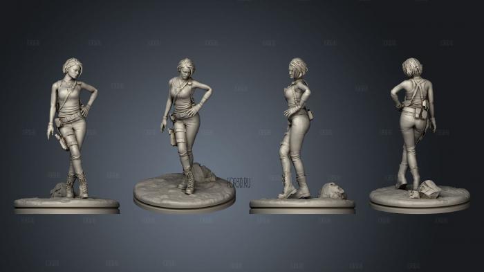 RE 3 remake stl model for CNC