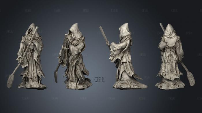 Reaper Charon Large stl model for CNC