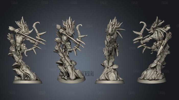 Rosputakk Venomtongue stl model for CNC