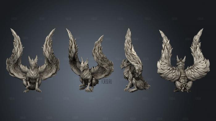 Royal Feast Griffin body stl model for CNC