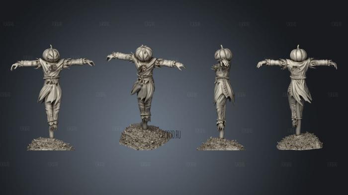 Scarecrow 3 stl model for CNC