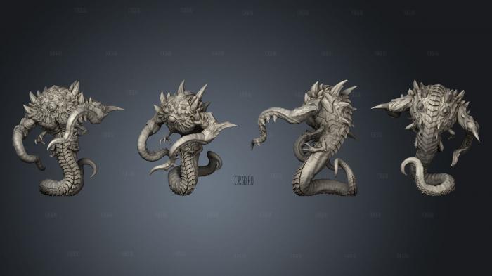 Somnari Reaver Tentacles stl model for CNC