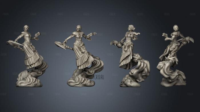 Steam Constructs Madame Rever Flying Broom stl model for CNC