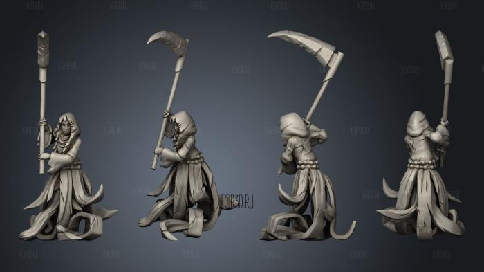 Vampires Cae Poltergeist Scythe stl model for CNC