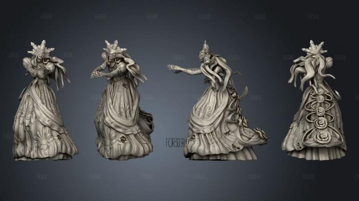 Vampires Dark Bride Ghost stl model for CNC