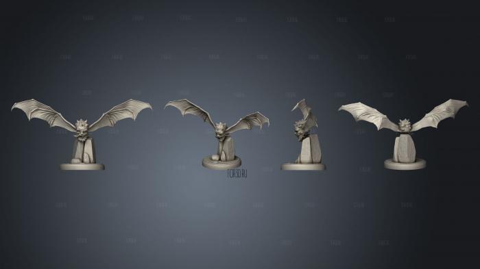 Vampires Flying Head Crazy v 1 stl model for CNC