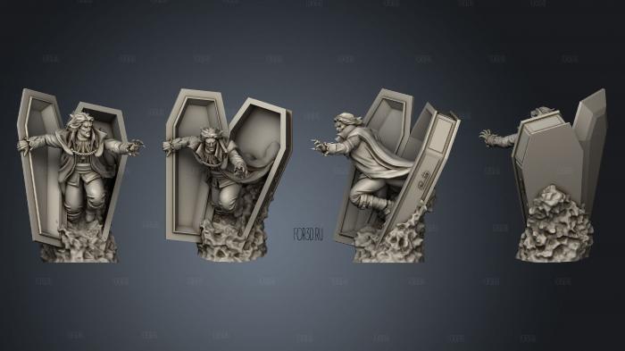 Vampires Vampire Baron Awaken stl model for CNC