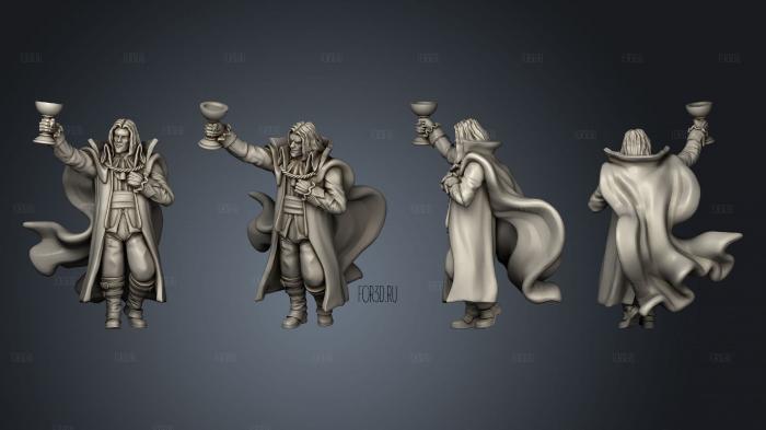 Vampires Vampire Baron stl model for CNC