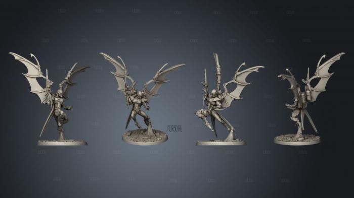 Vultures Pose 2 Base stl model for CNC