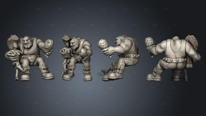 Warhammer 17 stl model for CNC