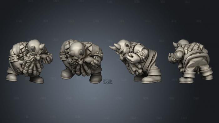 Warhammer 48 stl model for CNC