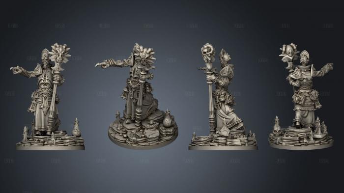 Warlock v 3 stl model for CNC