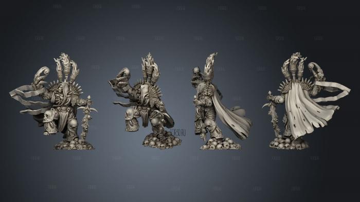 Warmaster of Carnage 3 stl model for CNC