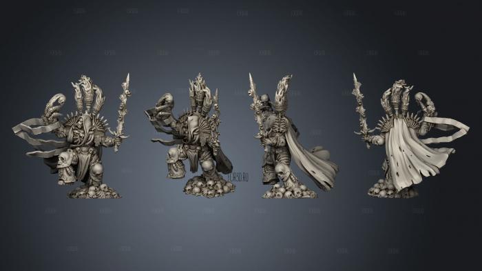 Warmaster of Carnage 4 stl model for CNC