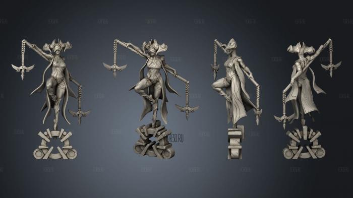 Zodiac War Libra stl model for CNC