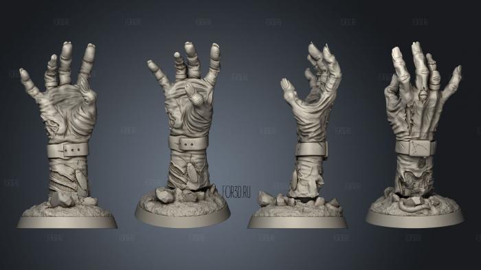 zombie solid stl model for CNC