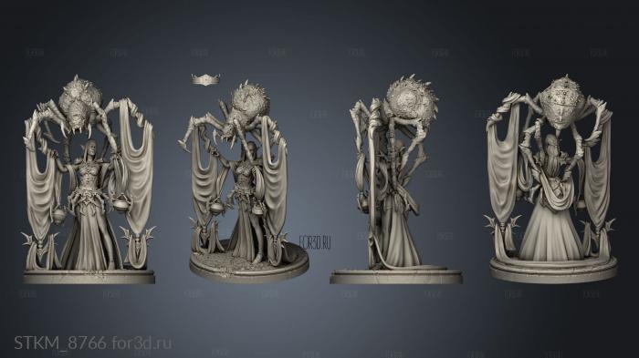 Priestess stl model for CNC