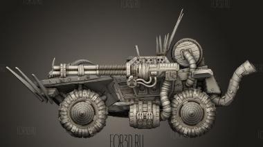 Автомобильный Rnd 3d stl модель для ЧПУ