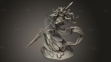 Токсичная Диша 3d stl модель для ЧПУ