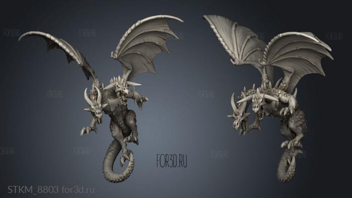 Despoilers Dragon stl model for CNC