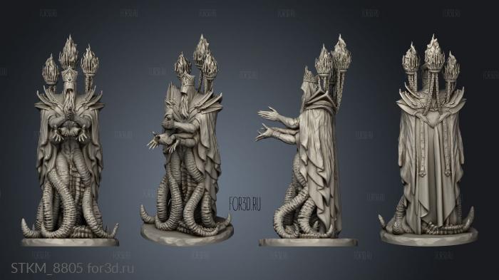 Abomination King stl model for CNC